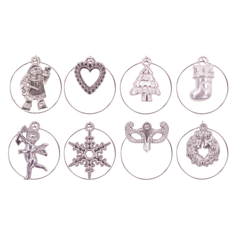 The Paperie Mini Crackers 6 In. Gold Diamond (6 Pack) image number 1