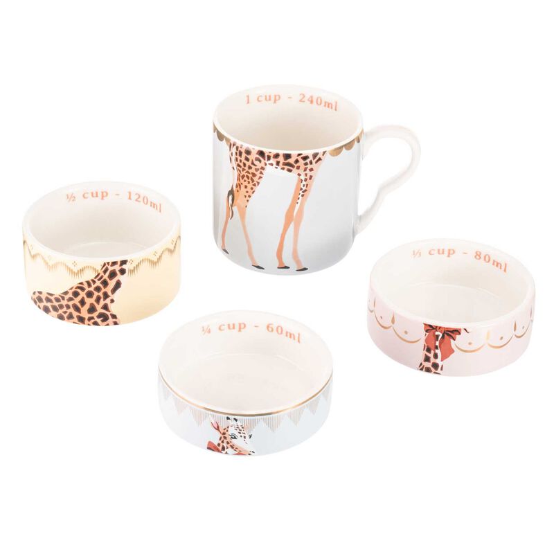 Yvonne Ellen Giraffe Stacking Measuring Cups image number 1