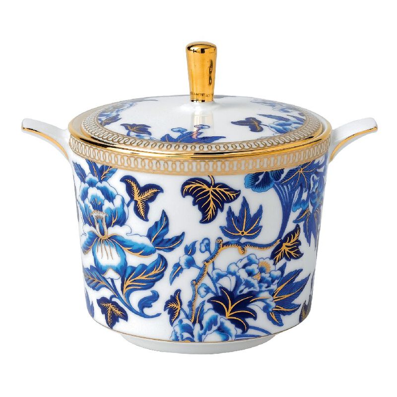 Wedgwood Hibiscus Covered Sugar 230ml image number 0