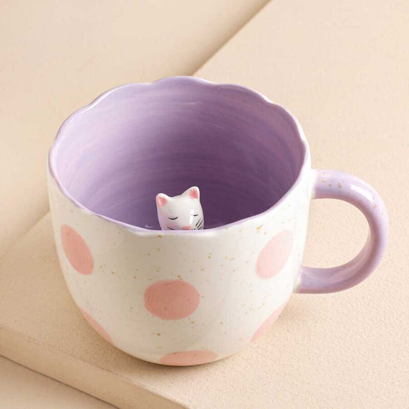 Sass & Belle Surprise Cat Mug image number 1