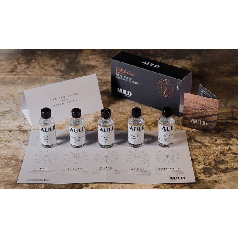 Auld Distillery New Make Whisky Tasting Flight 5 Pack image number 1