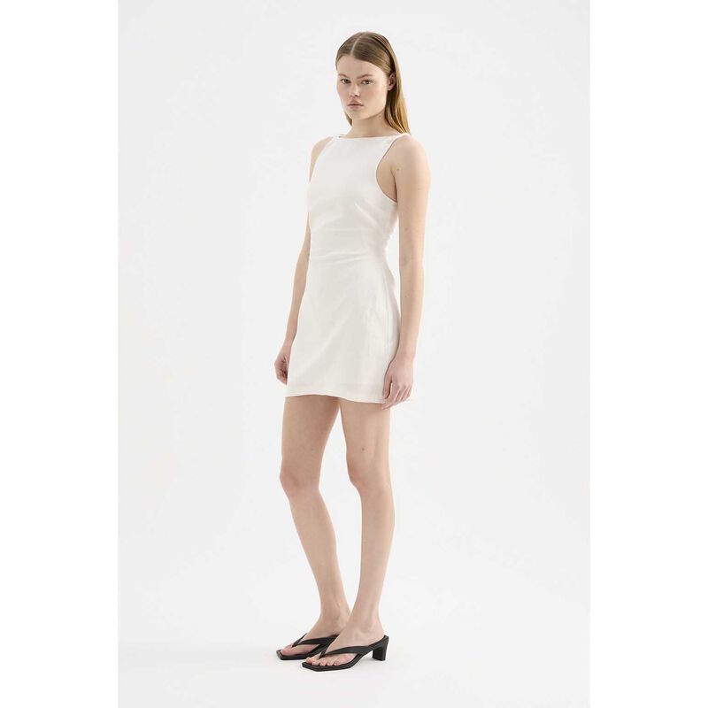 Nude Lucy Lotta Linen Mini Dress image number 3