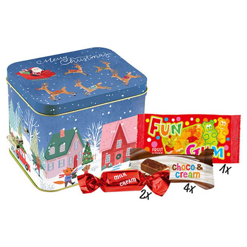 Windel Assorted Xmas Music Box Choc Candy Jingle Bells/Brahms Lullaby 139g image number 1