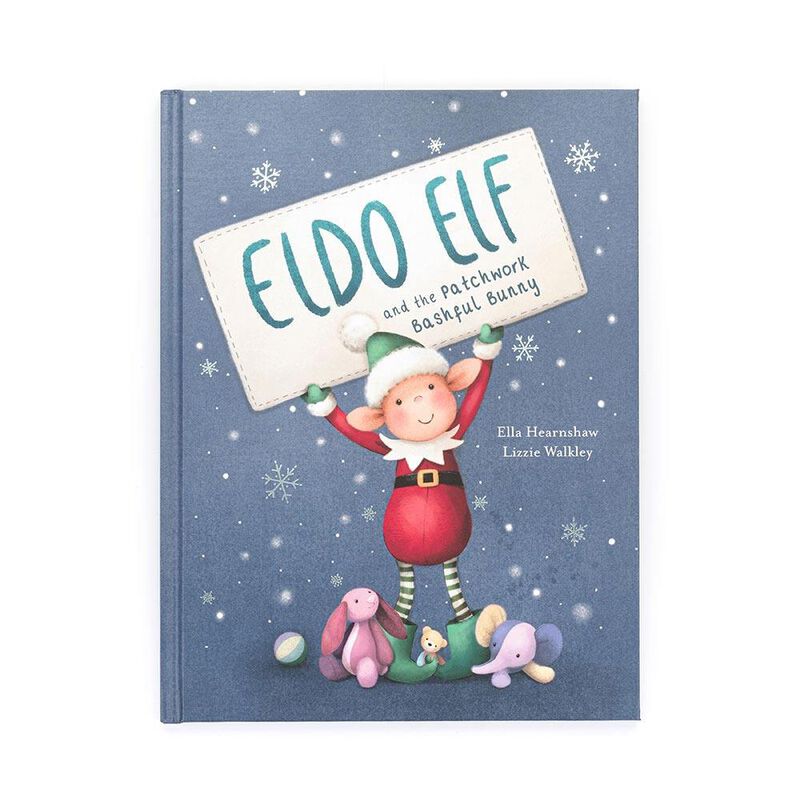 Jellycat Eldo Elf and The Patchwork Bashful Bunny Book image number 0