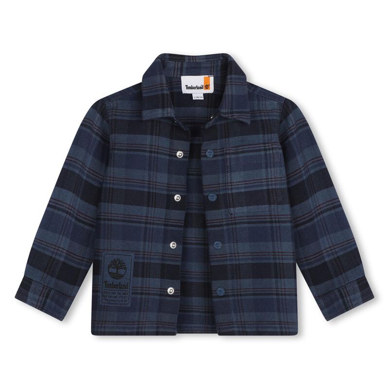 Timberland Twill Checked Shirt 2Y - 4Y image number 2