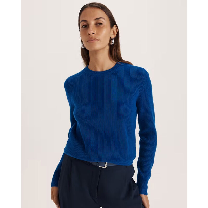 SABA Nora Wool Cashmere Crew Knit image number 2