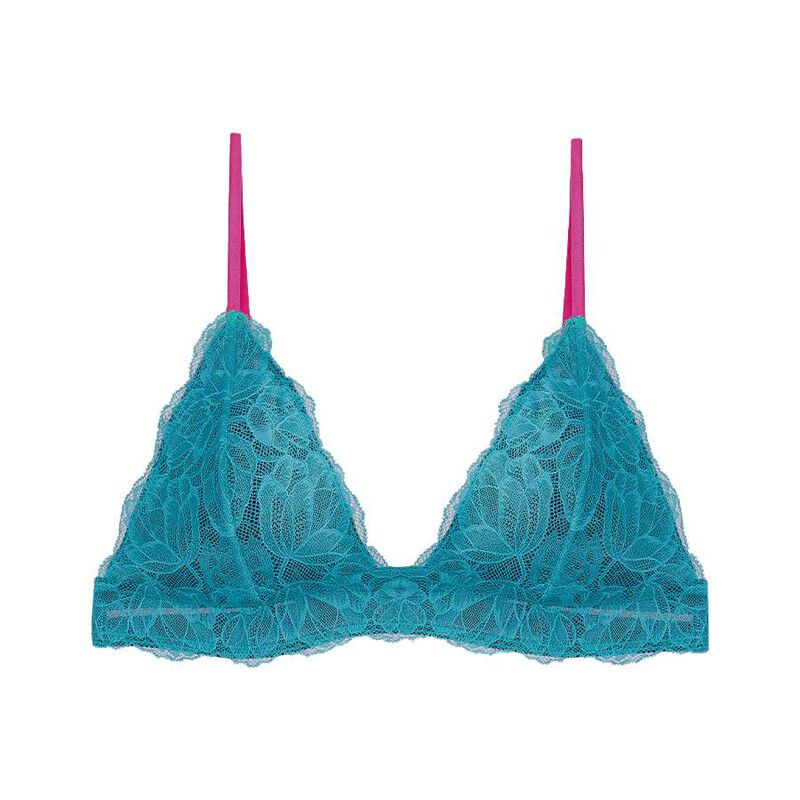 Dora Larsen Ada Lace Padded Triangle Bra image number 0