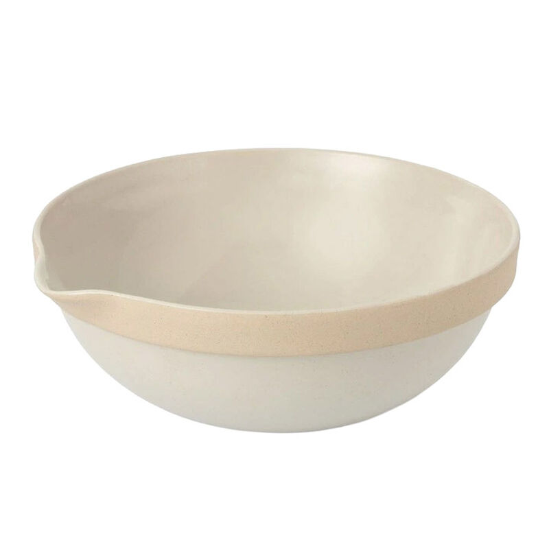 Jamie Oliver Big Love Stoneware Mega Mixing Bowl 2.5L - White image number 0