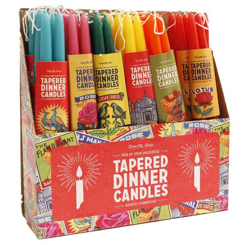 SIL Interiors Taper Dinner Candles 30cm Set of 2