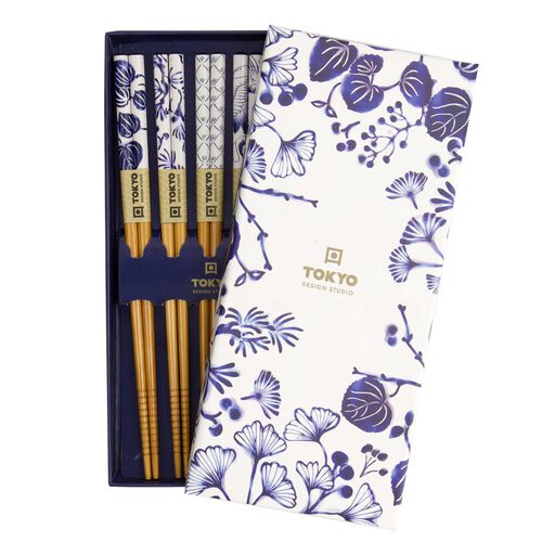 Tokyo Design Studio Chopstick Giftset 5pc Gift Boxed