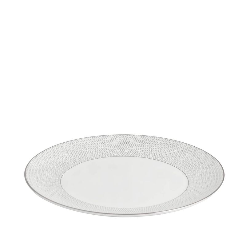 Wedgwood Gio Platinum Plt Oval Dish 26cm image number 0