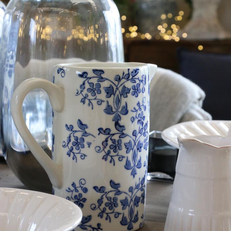 CC Interiors Florentine Bleu Handpainted Jug image number 1