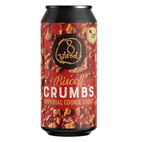 8 Wired Biscoff Crumbs Imperial Cookie Stout 10% 440ml