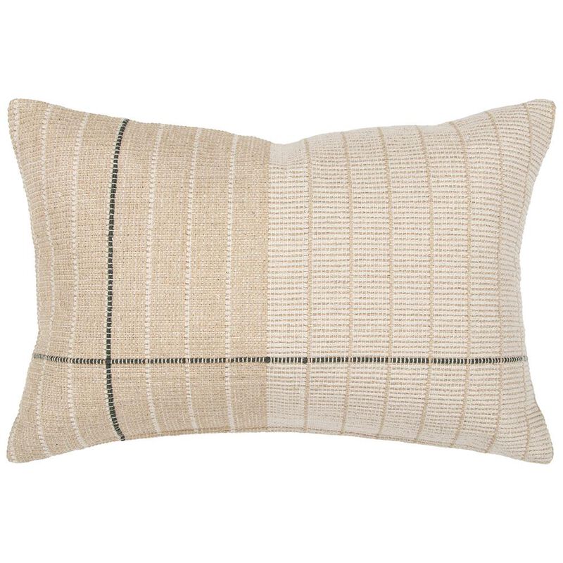 Baya Takumi Cushion With Feather Inner - Camel 40X60cm image number 0