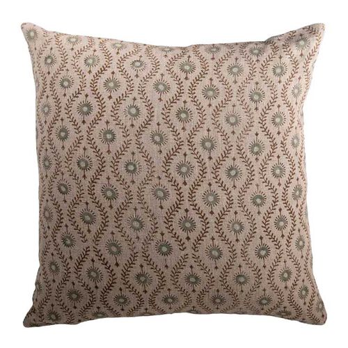 French Country Esme Handblocked Cushion Cover