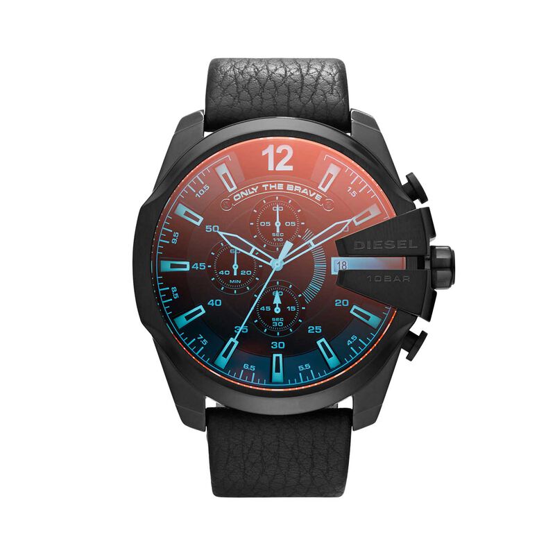 Diesel Mega Chief Quartz Analog Watch DZ4323 image number 0