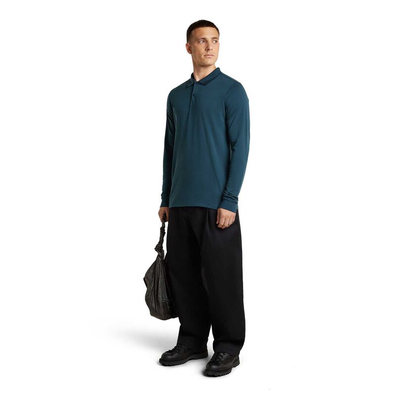 Icebreaker M 15.5 MerinoFine Pique LS Polo image number 3