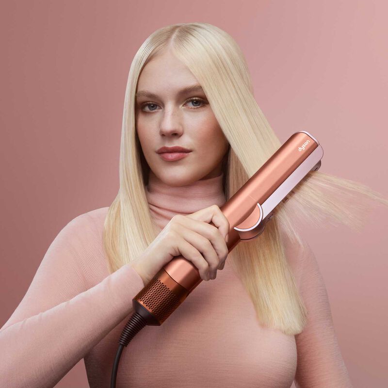 Dyson Airstrait™ Straightner & Dryer in Amber Silk/Pink Champagne image number 1