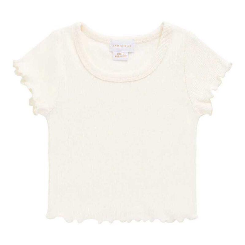 Jamie Kay Organic Cotton Fine Rib Ines Top image number 0