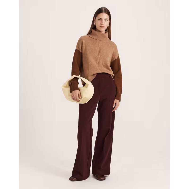SABA Claudia Wool Colour Block Knit image number 3
