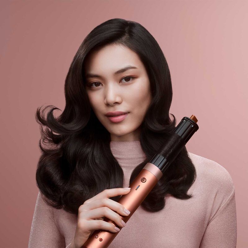 Dyson Airwrap Co-Anda2X™ Multi-Styler & Dryer in Amber Silk Pink Champagne image number 1