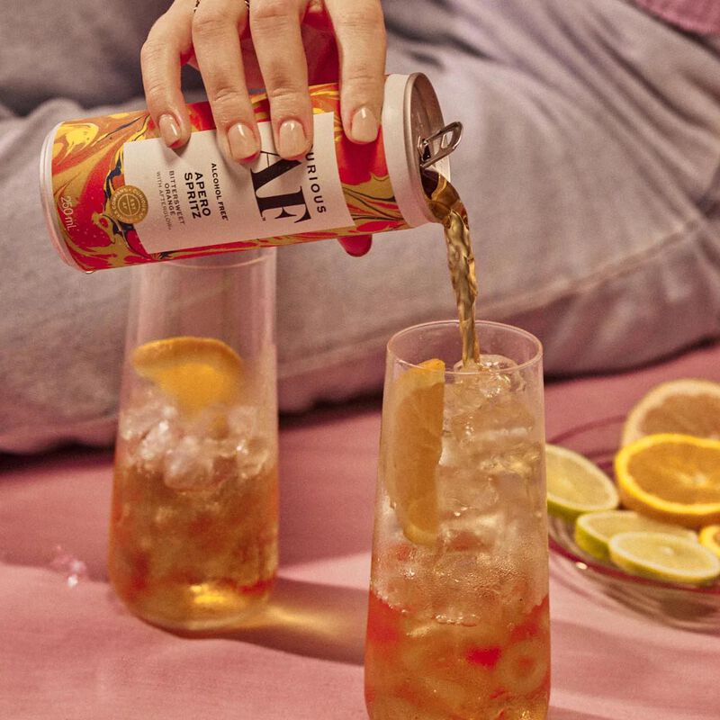 Curious AF Alcohol Free Apero Spritz 4 x 250ml image number 1