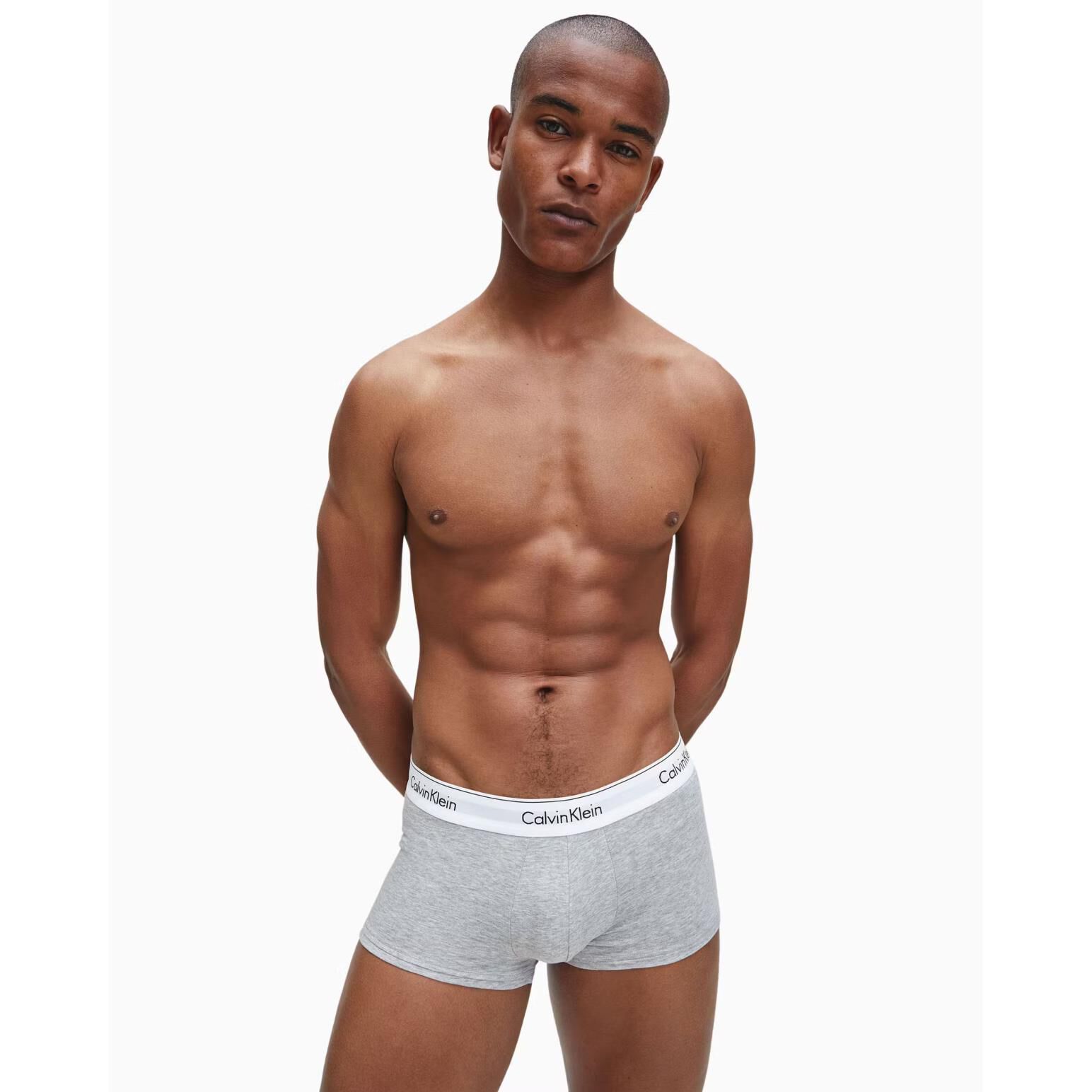 Calvin Klein CK Cotton Stretch Low Rise Trunk 3 Pack Ballantynes Department Store