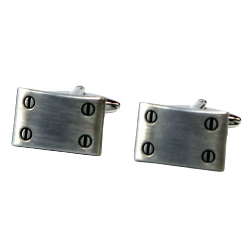gdesign Cufflinks Silver Screw