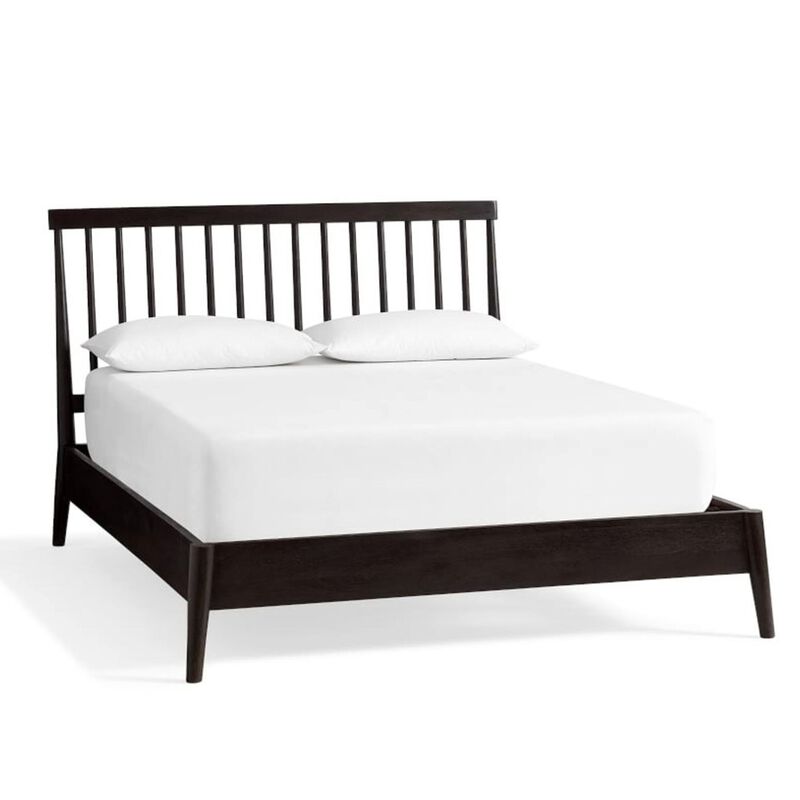 Pottery Barn Willow Spindle Bed Queen Mango Wood image number 0