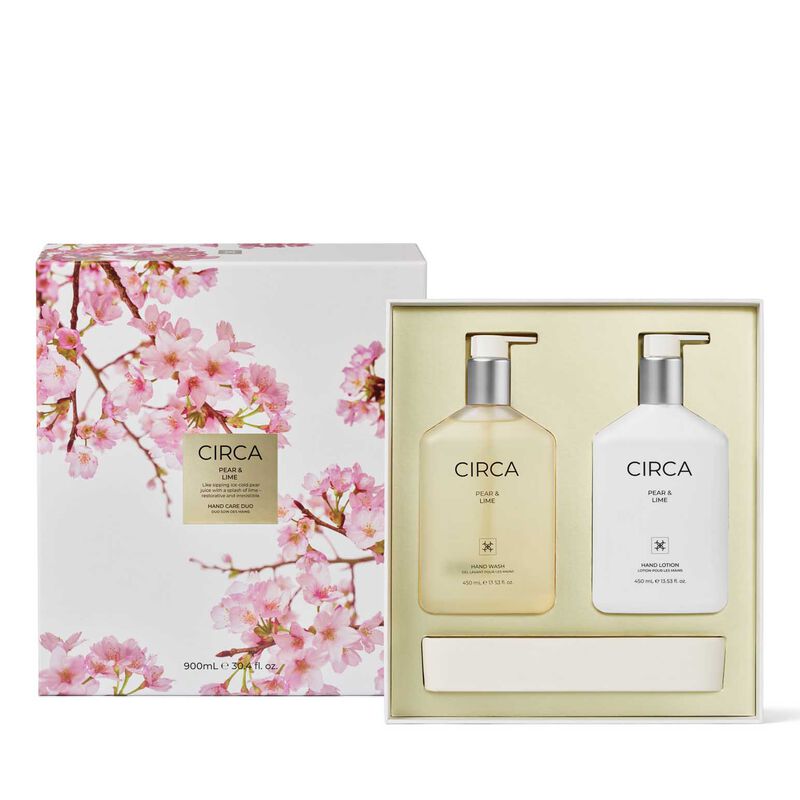 CIRCA Mother's Day Pear & Lime Hand Care Duo Set 900ml image number 2