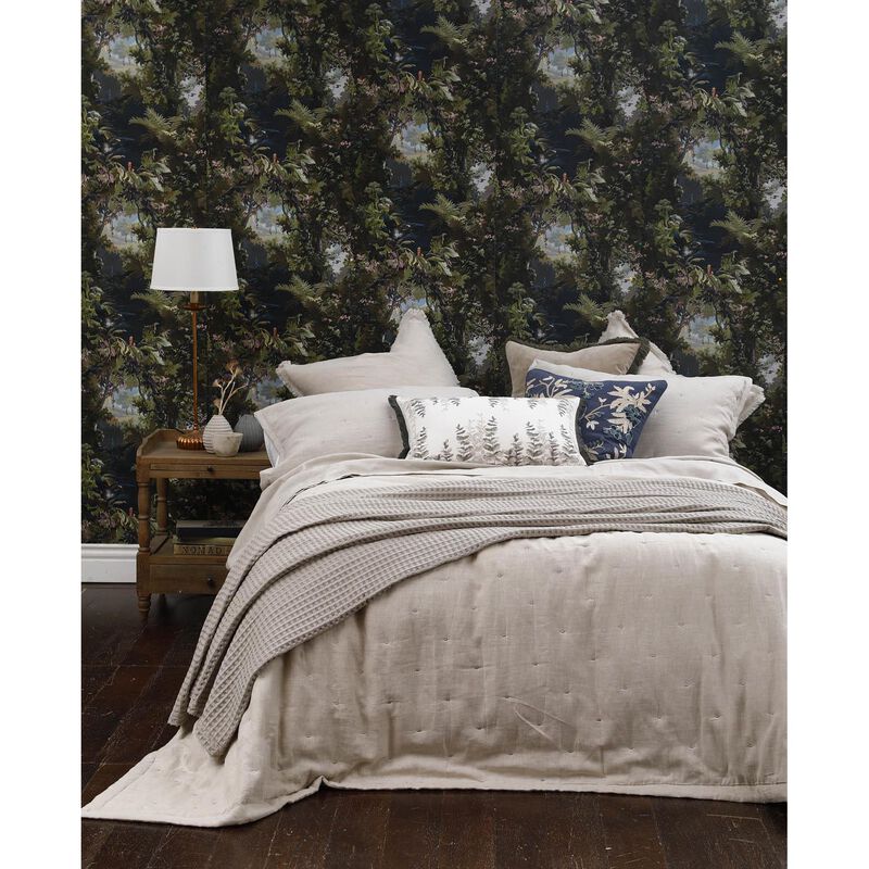 MM Linen Laundered Linen Bedspread Set image number 2