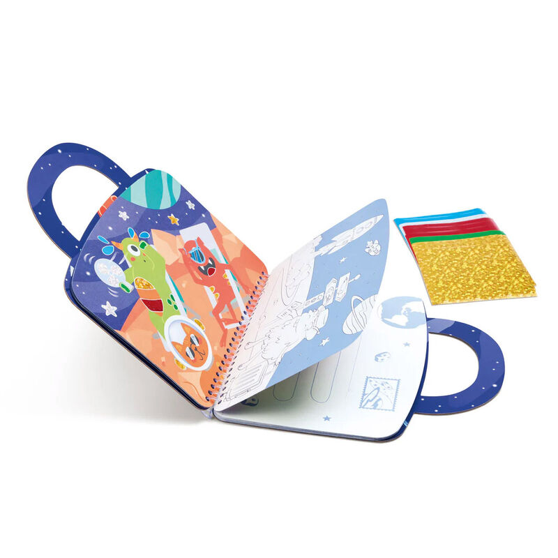Hape Space & Fairy Foil Travel Kit image number 3