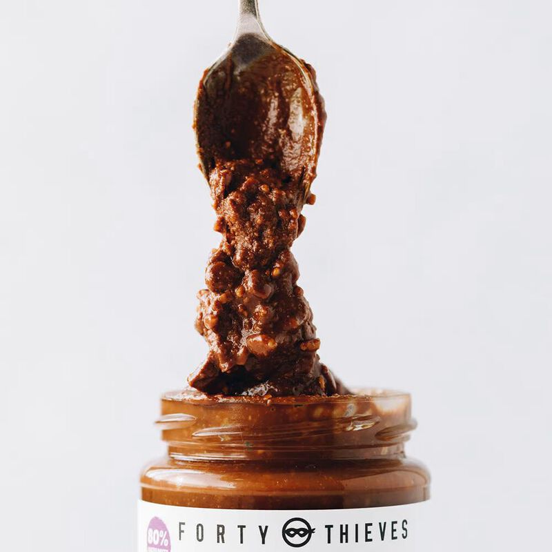 Forty Thieves Hazelnut Crunch With Organic Cacao 235g image number 1