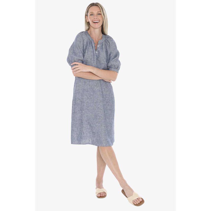 Jump Button Neck Dress image number 3