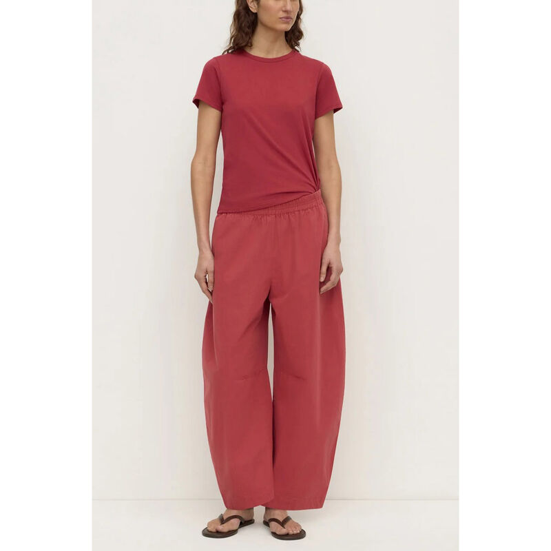 Assembly Label Elaine Washed Cotton Pant Raisin image number 3