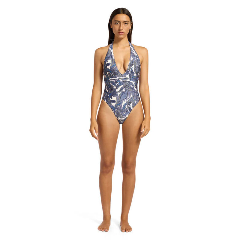 Jets Oasis Paisley Plunge Swimsuit image number 3