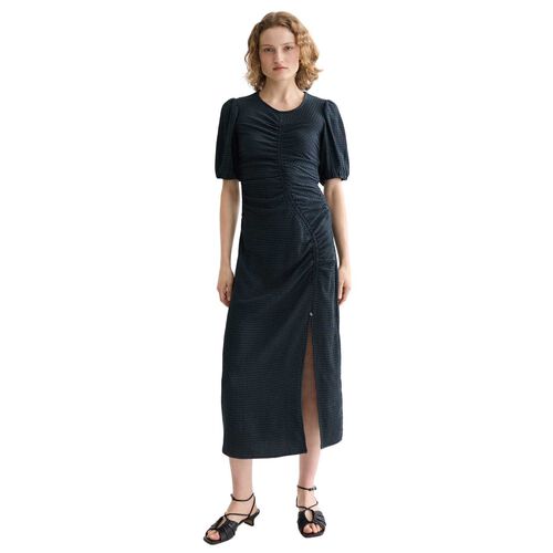 Scotch & Soda Open Structured Jersey Midi Dress