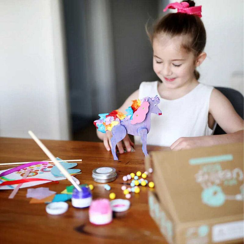 My Creative Box Unicorn Craft Activity Kit image number 1