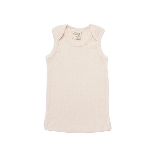 Nature Baby Pointelle Singlet
