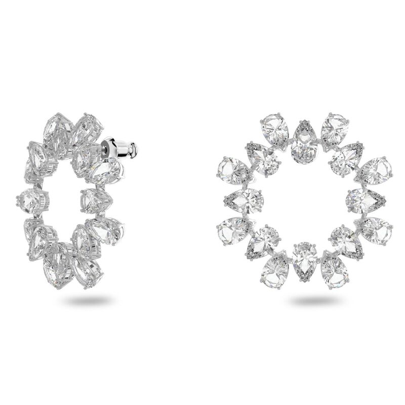 Swarovski Matrix Hoop Earrings image number 1