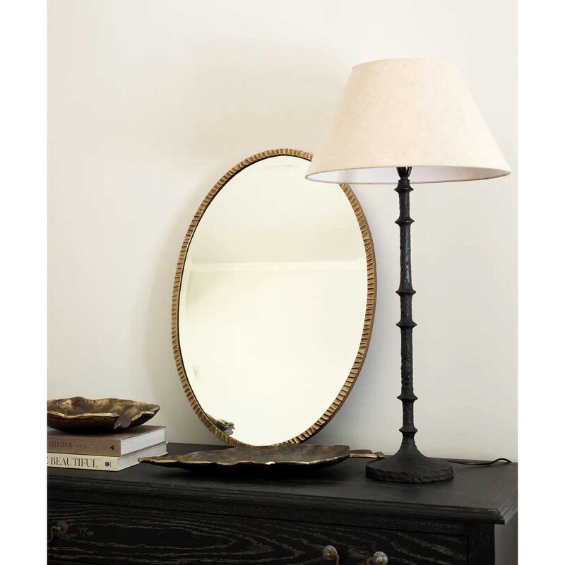 French Country Marriette Oval Mirror image number 1
