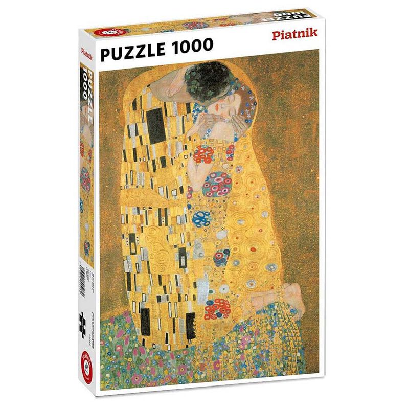 Piatnik Klimt The Kiss 1000-Piece Puzzle image number 0