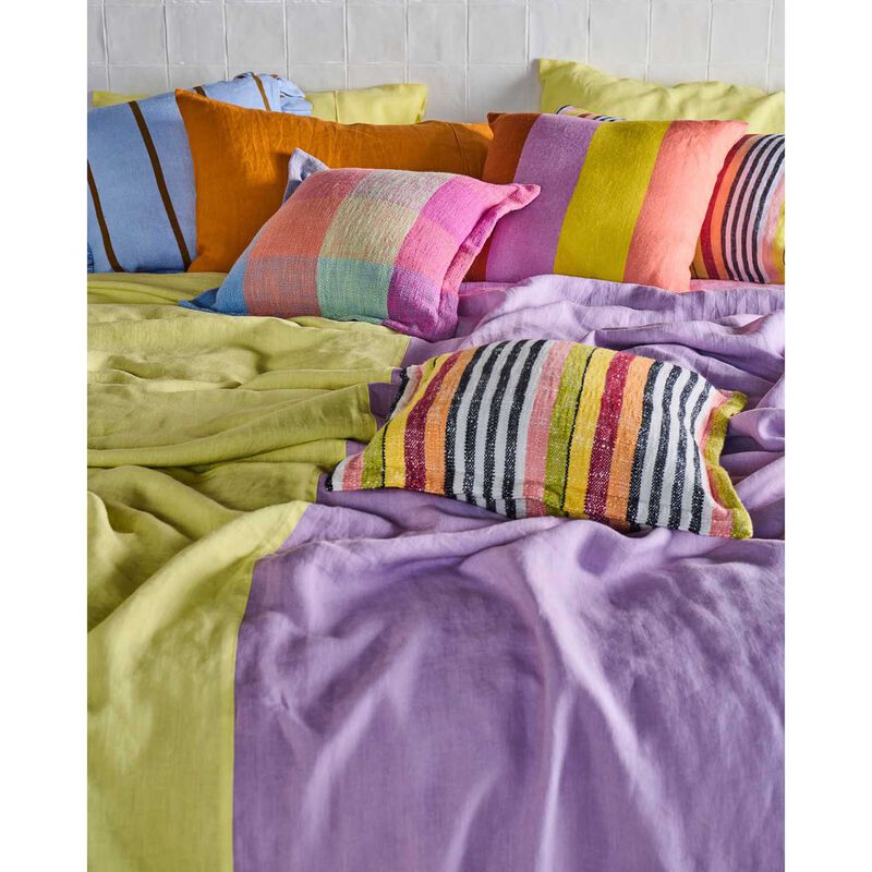 Kip&Co Casablanca Stripe Woven Cushion image number 1