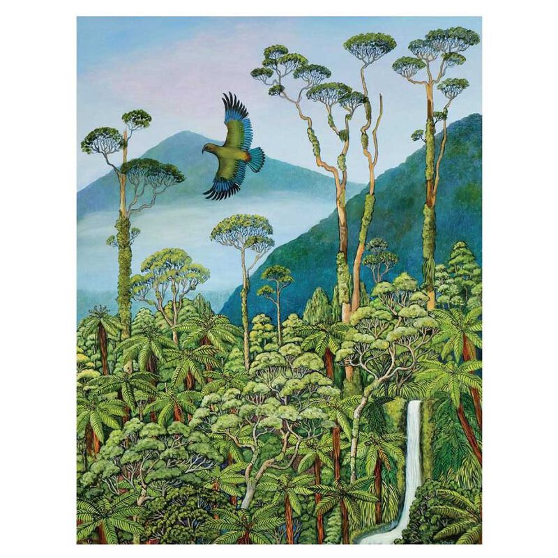 Clare Reilly Kea Calls Over Cloaked Forest Card image number 0