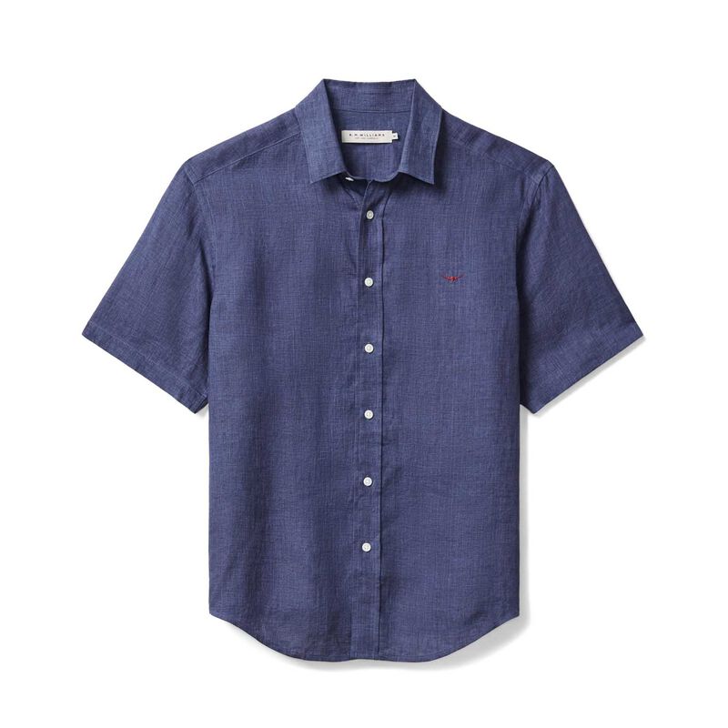R.M. Williams Newman Linen SS Shirt image number 2
