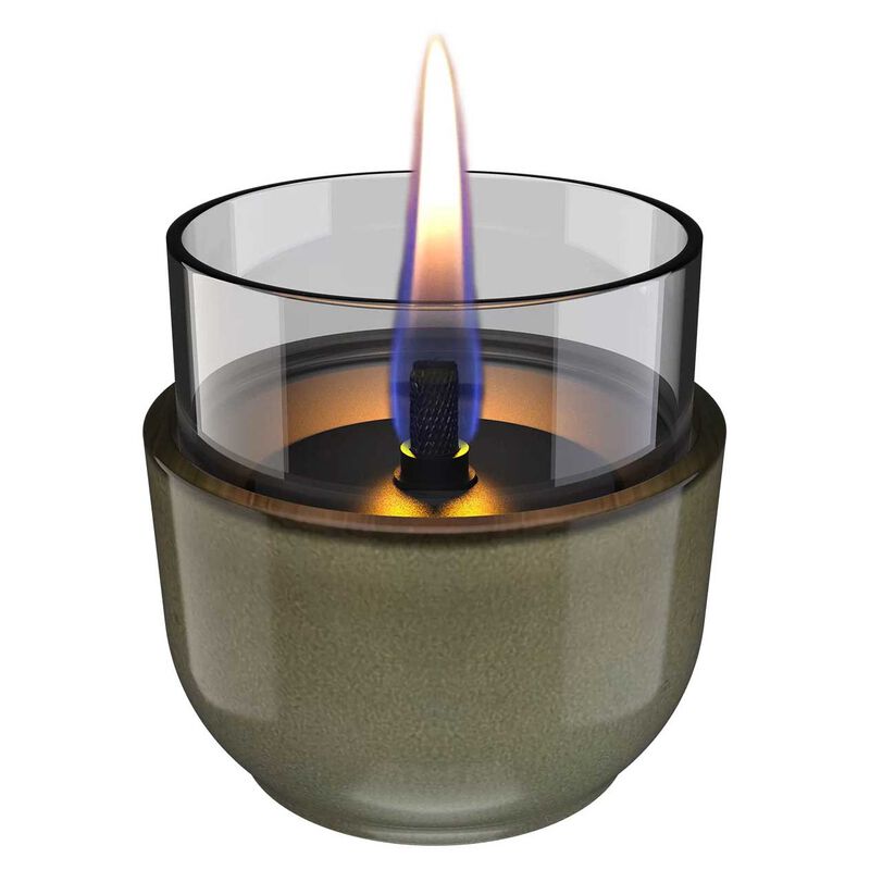 Tenderflame Violet 8 Candle Reactive Glaze Green image number 0