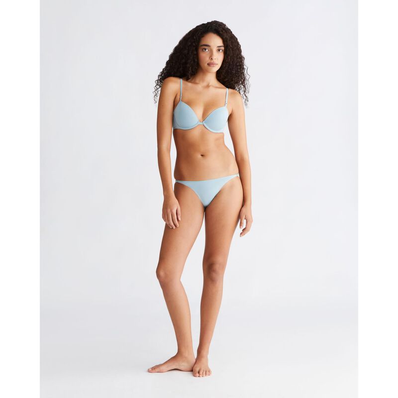 Calvin Klein Minimalist Micro Lightly Lined Demi Bra image number 2