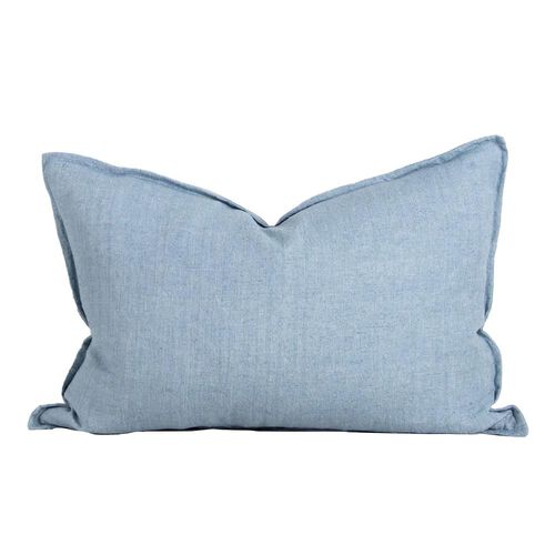 Baya Arcadia Feather Cushion Chambray 40x60cm