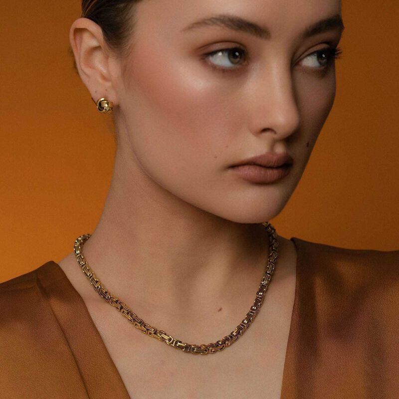 Silk & Steel Meridian Necklace image number 1