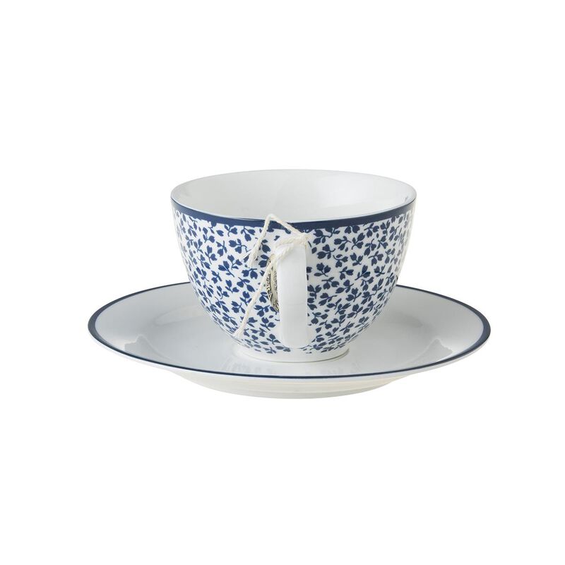 Laura Ashley Cappuccino Cup & Saucer Floris image number 1